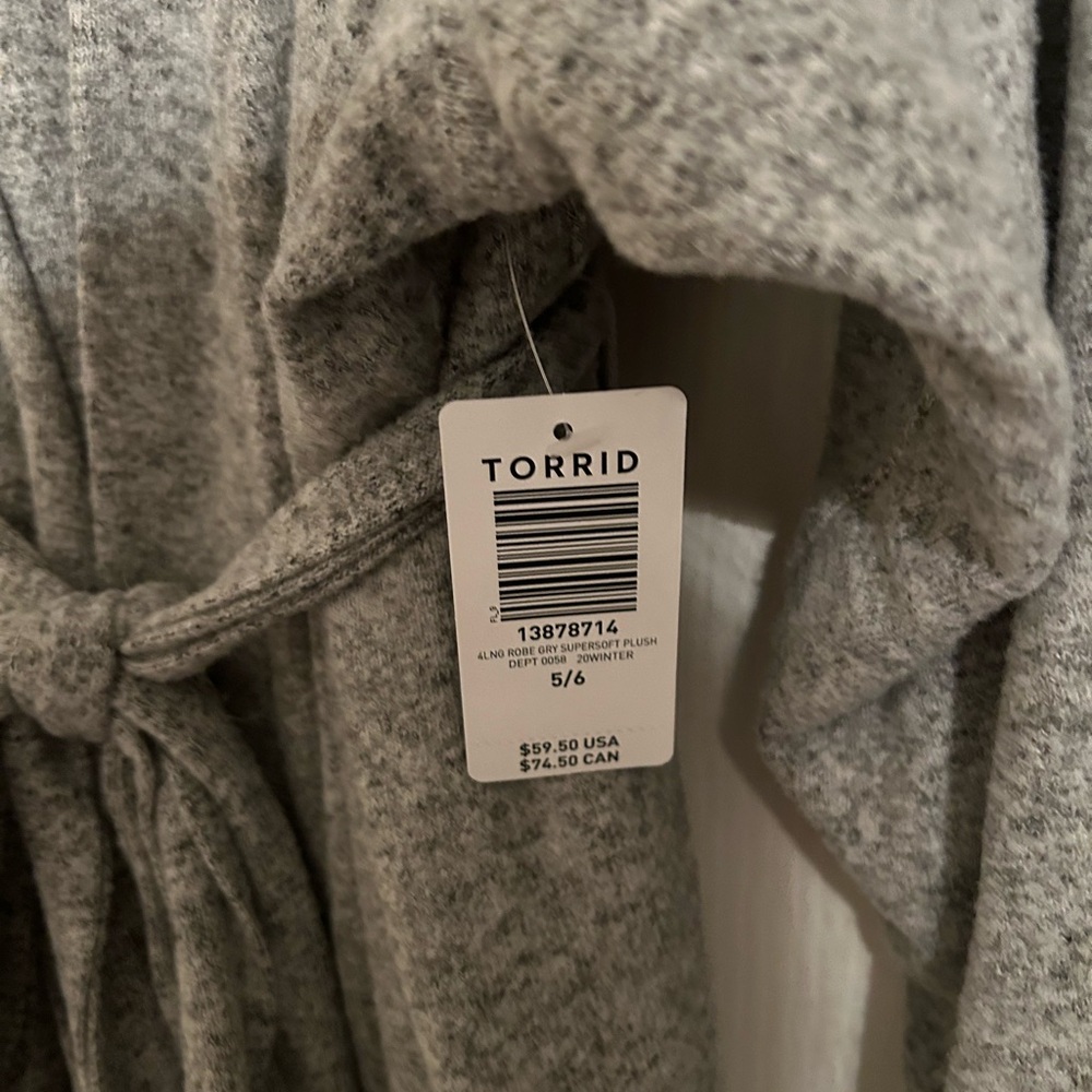 Torrid Gray Super Soft Sleepwear - Picture 4 of 4